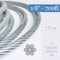 Laureola Industries 1/8" 7x19 Stainless Steel Aircraft Wire Rope 304 Grade, 700 ft ZAG18-SS304-719-700 - alternate 2
